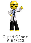 Yellow  Design Mascot Clipart #1547220 by Leo Blanchette