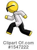 Yellow  Design Mascot Clipart #1547222 by Leo Blanchette