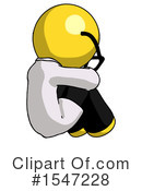 Yellow  Design Mascot Clipart #1547228 by Leo Blanchette