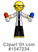 Yellow  Design Mascot Clipart #1547234 by Leo Blanchette