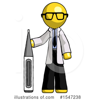 Royalty-Free (RF) Yellow  Design Mascot Clipart Illustration by Leo Blanchette - Stock Sample #1547238