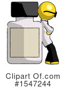 Yellow  Design Mascot Clipart #1547244 by Leo Blanchette