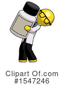 Yellow  Design Mascot Clipart #1547246 by Leo Blanchette