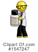 Yellow  Design Mascot Clipart #1547247 by Leo Blanchette
