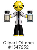 Yellow  Design Mascot Clipart #1547252 by Leo Blanchette