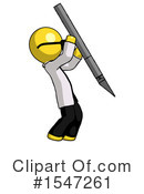 Yellow  Design Mascot Clipart #1547261 by Leo Blanchette