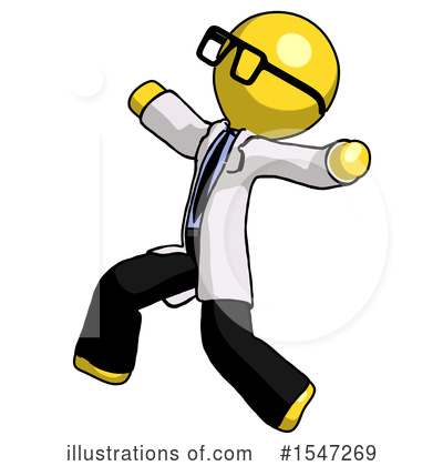 Royalty-Free (RF) Yellow  Design Mascot Clipart Illustration by Leo Blanchette - Stock Sample #1547269
