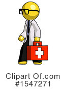 Yellow  Design Mascot Clipart #1547271 by Leo Blanchette