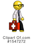 Yellow  Design Mascot Clipart #1547272 by Leo Blanchette