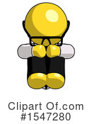 Yellow  Design Mascot Clipart #1547280 by Leo Blanchette