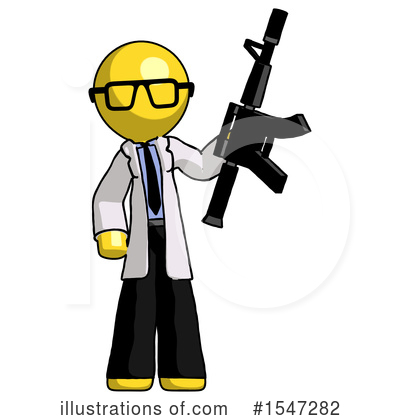 Royalty-Free (RF) Yellow  Design Mascot Clipart Illustration by Leo Blanchette - Stock Sample #1547282