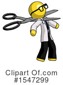 Yellow  Design Mascot Clipart #1547299 by Leo Blanchette