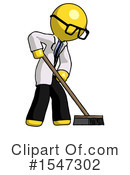 Yellow  Design Mascot Clipart #1547302 by Leo Blanchette