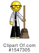 Yellow  Design Mascot Clipart #1547305 by Leo Blanchette
