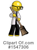Yellow  Design Mascot Clipart #1547306 by Leo Blanchette