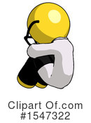 Yellow  Design Mascot Clipart #1547322 by Leo Blanchette