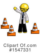 Yellow  Design Mascot Clipart #1547331 by Leo Blanchette