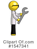 Yellow  Design Mascot Clipart #1547341 by Leo Blanchette