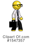 Yellow  Design Mascot Clipart #1547357 by Leo Blanchette