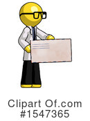 Yellow  Design Mascot Clipart #1547365 by Leo Blanchette
