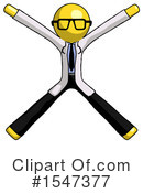 Yellow  Design Mascot Clipart #1547377 by Leo Blanchette