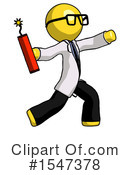 Yellow  Design Mascot Clipart #1547378 by Leo Blanchette