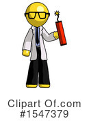 Yellow  Design Mascot Clipart #1547379 by Leo Blanchette