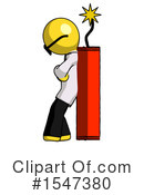 Yellow  Design Mascot Clipart #1547380 by Leo Blanchette