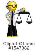 Yellow  Design Mascot Clipart #1547382 by Leo Blanchette
