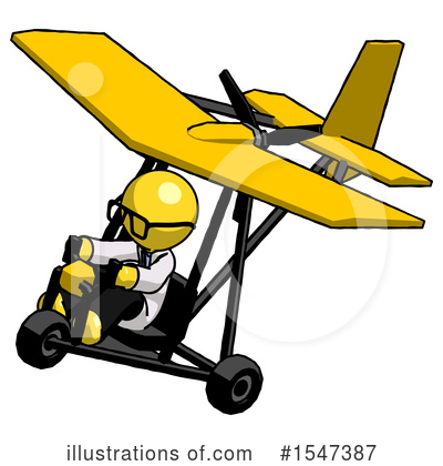 Royalty-Free (RF) Yellow  Design Mascot Clipart Illustration by Leo Blanchette - Stock Sample #1547387