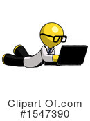 Yellow  Design Mascot Clipart #1547390 by Leo Blanchette