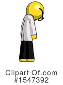 Yellow  Design Mascot Clipart #1547392 by Leo Blanchette