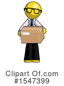 Yellow  Design Mascot Clipart #1547399 by Leo Blanchette