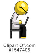 Yellow  Design Mascot Clipart #1547405 by Leo Blanchette