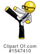 Yellow  Design Mascot Clipart #1547410 by Leo Blanchette