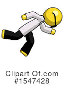 Yellow  Design Mascot Clipart #1547428 by Leo Blanchette