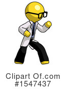 Yellow  Design Mascot Clipart #1547437 by Leo Blanchette