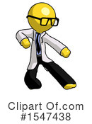 Yellow  Design Mascot Clipart #1547438 by Leo Blanchette