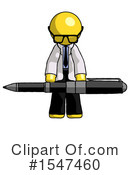 Yellow  Design Mascot Clipart #1547460 by Leo Blanchette