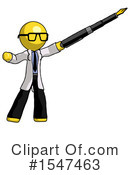 Yellow  Design Mascot Clipart #1547463 by Leo Blanchette
