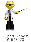 Yellow  Design Mascot Clipart #1547473 by Leo Blanchette