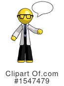 Yellow  Design Mascot Clipart #1547479 by Leo Blanchette