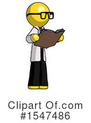 Yellow  Design Mascot Clipart #1547486 by Leo Blanchette