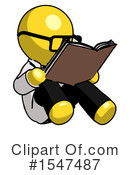 Yellow  Design Mascot Clipart #1547487 by Leo Blanchette