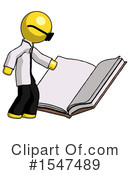 Yellow  Design Mascot Clipart #1547489 by Leo Blanchette