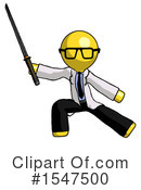 Yellow  Design Mascot Clipart #1547500 by Leo Blanchette