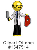 Yellow  Design Mascot Clipart #1547514 by Leo Blanchette