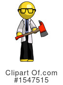Yellow  Design Mascot Clipart #1547515 by Leo Blanchette