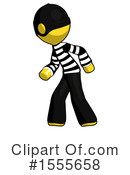 Yellow  Design Mascot Clipart #1555658 by Leo Blanchette
