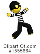 Yellow  Design Mascot Clipart #1555664 by Leo Blanchette